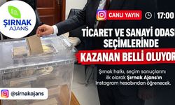 Şırnak TSO seçim heyecanı Şırnak Ajans canlı yayınında