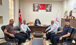 Şırnak ve Mardin Sağlık-Sen başkanları bir araya geldi