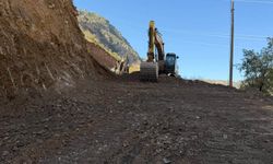 Uludere’ye Nefes Aldıracak Çevre Yolunda Çalışmalar Sürüyor
