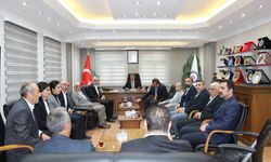 DEM partiden Şırnak TSO ya ziyaret
