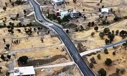 Şırnak Afet Konutları ile Van Yolu bağlantısında asfalt mesaisi