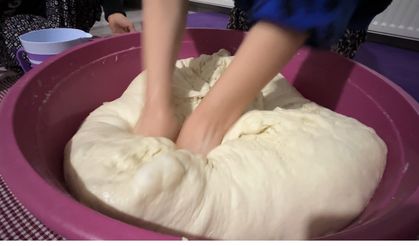 Kadınlar Tandır Başına Geçti,  Ramazan Hazırlığı Tamamlandı