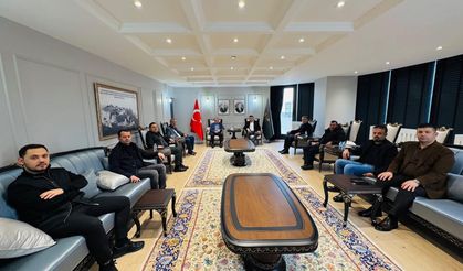 Şırnak TSO’dan iş insanı Babat’a Ankara’da ziyaret