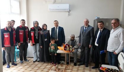 Kaymakam Baycar’dan Yaşlılar Haftası Ziyareti