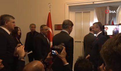 DEM Parti CHP grubunu ziyaret etti