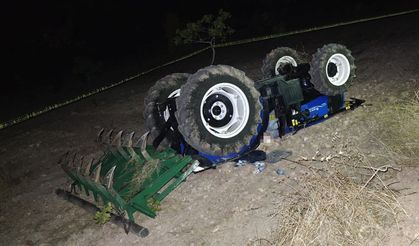 Traktörün altında kalan çiftçi hayatını kaybetti