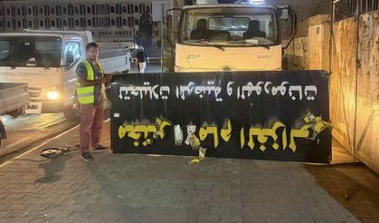 Erbil’de Kürtçe olmayan tabelalar sökülüyor