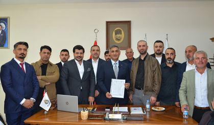 Başkan Mazbatasını Aldı