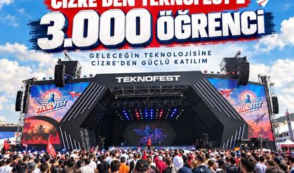 Cizreli 3 binden fazla öğrenci TEKNOFEST Güneydoğu’da
