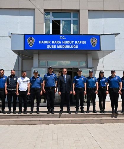 Habur Kara Hudut Kapısı’nda Bayramlaşma Ziyareti
