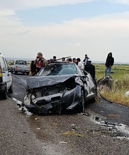 Diyarbakır’da feci kaza 1 ölü, 3 yaralı