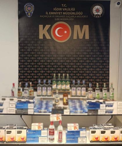 Yolcu otobüslerinde kaçak ürün operasyonu