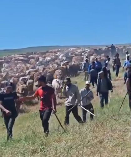 Köylüler arasında 'arazi' kavgası: 2 yaralı