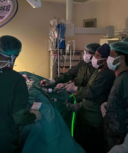Kapalı yöntemle böbrek koruyucu kanser ameliyatı