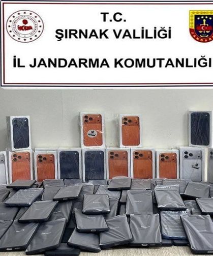 Şırnak'ta 13,7 milyon liralık kaçak ürün ele geçirildi