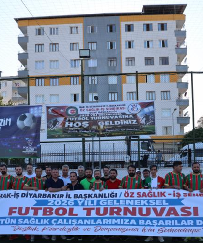 Gelenekselleşen sendika üyelerinin turnuvası başladı