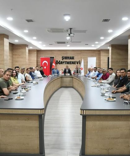 Şırnak’ta sporun geleceği masaya yatırıldı
