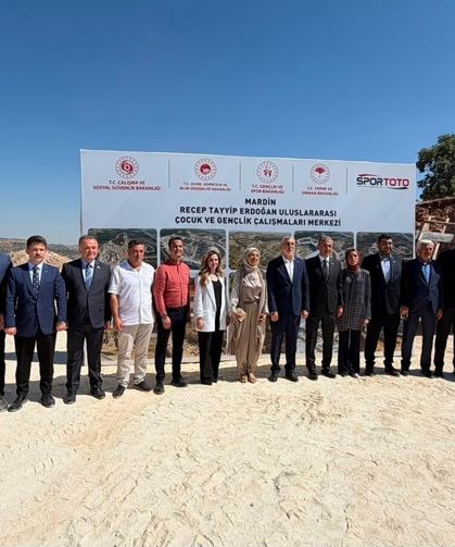 Mardin'e 560 milyonluk çocuk ve gençlik merkezi kuruluyor