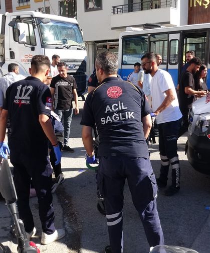 Freni boşalan minibüs kontrolden çıktı, 7 yaralı