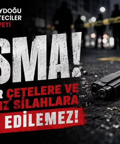 GGC'den silahlı şiddete sert tepki, "Artık yeter!"