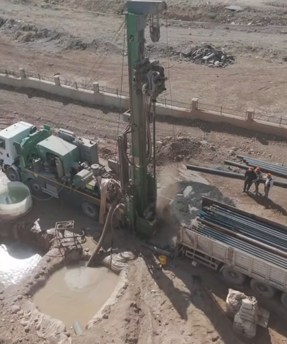 Silopi Sağlık Kampüsüne 230 Metrelik Su Kuyusu