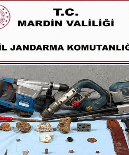 Komşu ilde 1500 yıllık mozaik ele geçirildi