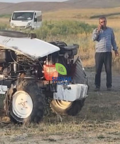 Traktör kazasında 1 kişi hayatını kaybetti