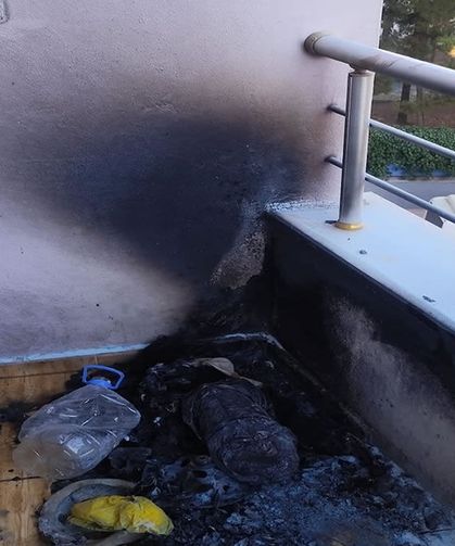 Apartmanın 5. katında piknik tüpü patladı