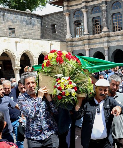 Mehdi Zana için tören düzenlendi