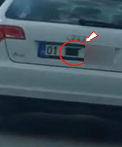 Otoyolda plaka gizleyerek seyreden araca 140 bin TL ceza