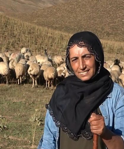 Yaylanın kadın çobanı "Üretici olup, kendi işimi yapmak istiyorum"