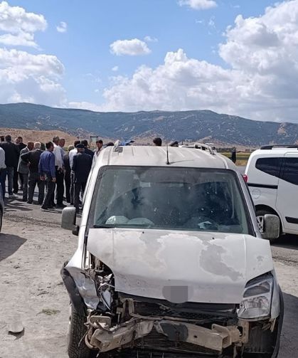 Korkutan trafik kazasında 2 kişi yaralı