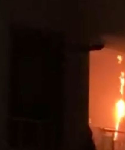 Siirt’te korkutan yangın