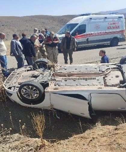 Van'da trafik kazası, 1 kişi yaralandı
