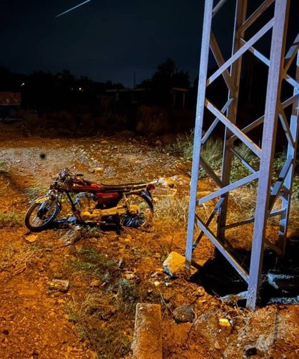 Elektrik direğine çarpan motosiklet sürücüsü hayatını kaybetti