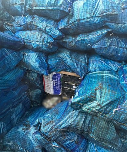Kömür Yüklü Araçta Kaçak Sigara Operasyonu