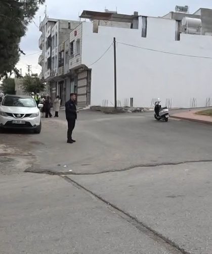 Otomobil ile motosiklet çarpıştı, 2 yaralı