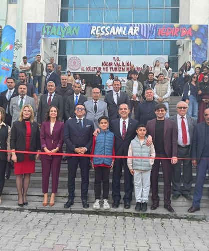 Dünyaca Ünlü İtalyan Ressamların Eserleri Iğdır’da Sanatseverlerle Buluştu