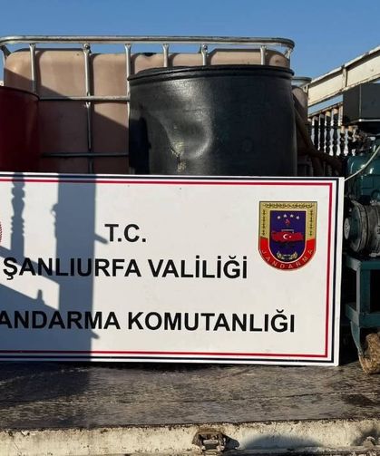 650 litre kaçak akaryakıt ele geçirildi