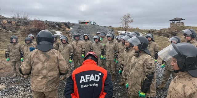 Şırnak’ta arama kurtarmada kritik eğitim
