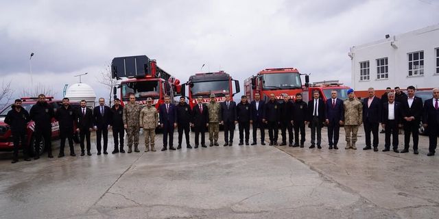 Şırnak İtfaiye Personeline Anlamlı Ziyaret