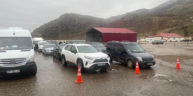 Türkiye Sınır Kapısı'nda sistem arızası