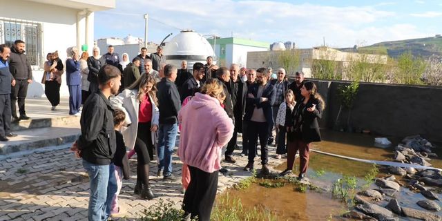 Cizre’de Yağış Sonrası Seferberlik Başladı