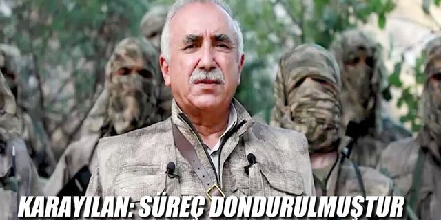 Karayılan, “Çözüm süreci şu an itibarıyla dondurulmuştur”