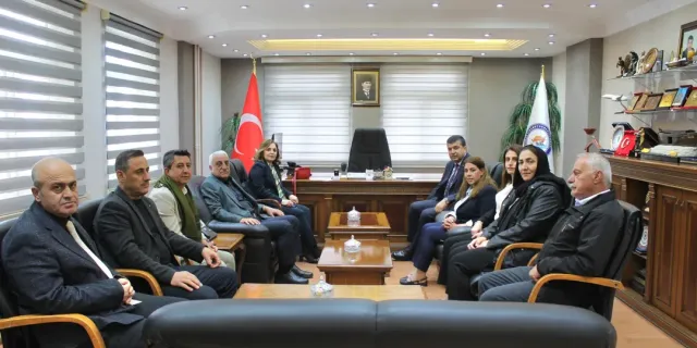 DEM Parti Heyetinden Şırnak TSO’ya Ziyaret