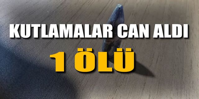 Kutlama sırasında açılan ateş can aldı 1 ölü, 8 yaralı