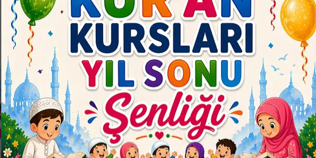 Şırnak’ta Miniklerin Kur’an Kursu Yıl Sonu Heyecanı