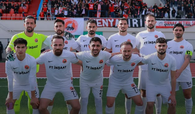 Şırnak Petrol Spor Nusaybin Deplasmanından 3 Puanla Döndü