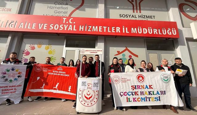 Şırnak’ta Dijital Dünyada Çocuk Hakları Farkındalığı