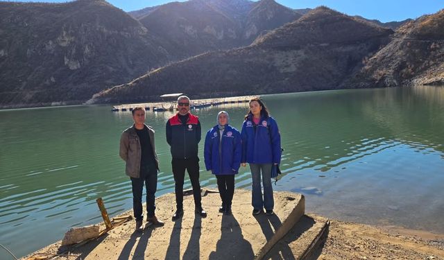 Uludere Barajlarında Alabalık Tesislerine Yakın Takip